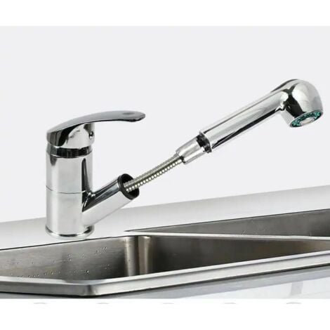 Rubinetto Miscelatore Monocomando Cucina Lavello Lavabo Con Doccetta Estraibile – ROYAL SHOPPING - Foto 8