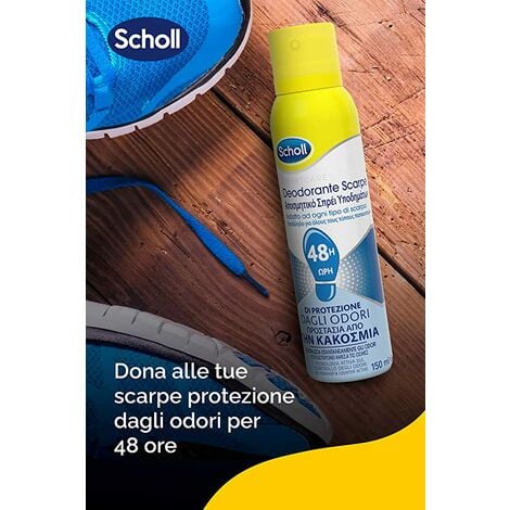 Deodorante Spray Per Scarpe Neutralizza Odori Scholl Fresh Step 150ml