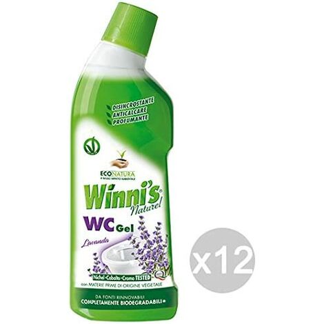 Set 12pz Winni's WC Gel Bagno 750ml Disincrostante Anticalcare