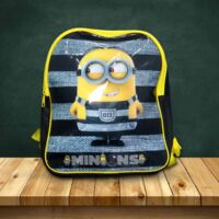 Zaino Minions 6D 32Cm Cartella Scuola Estensibile Bambini 32x26 Cm