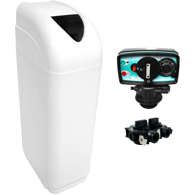 Descalcificador Bi-bloques 14l Toodo Fleck 5600 Mecánico Con Kit De  Instalación Descalcificador De Agua Domestico