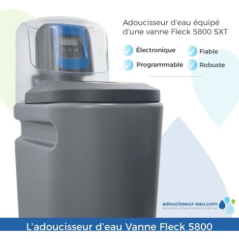 Descalcificador Bi-bloques 14l Toodo Fleck 5600 Mecánico Con Kit De  Instalación Descalcificador De Agua Domestico