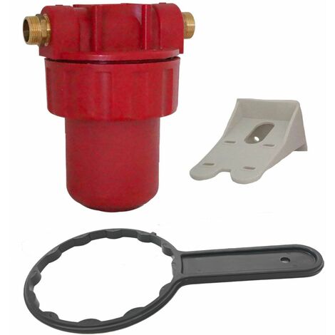 Soporte De Filtro De Agua Desnudo 5" Inserto De Latón 3/4" (1/5)