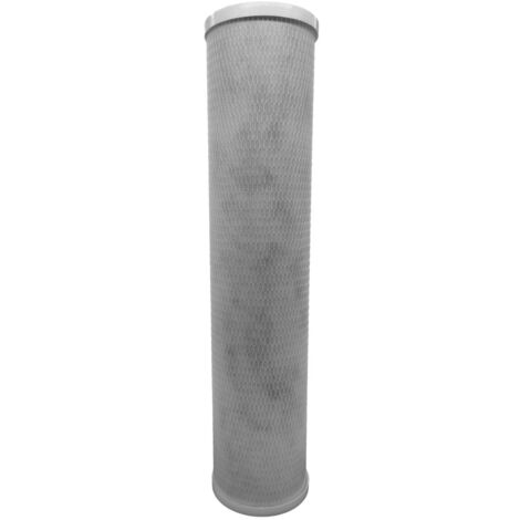 Cartucho Dúo 5µm Y Carbón Activado Aqua Big 20" Para Portafiltro De Agua (1/5)