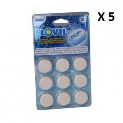 Lot de 5 Clarifiants ultra-concentré Flovil