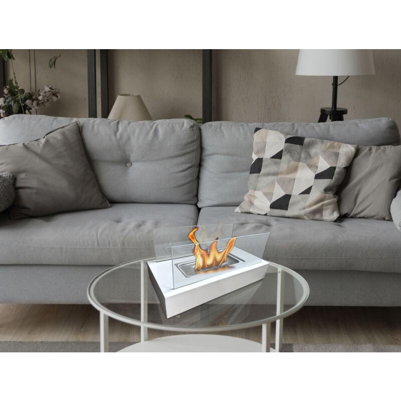 Cheminée à L'éthanol, Feu D'intérieur Tornade, Flamme Réelle Rotative, Chauffage D'ambiance | Leroy Merlin