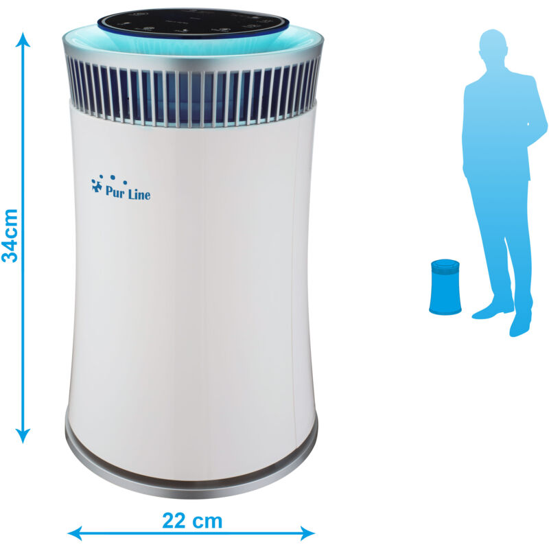 déshumidificateur-purificateur-avec-filtre-hepa-45w-pour-des-surfaces-de-20m2  – Purline Francia