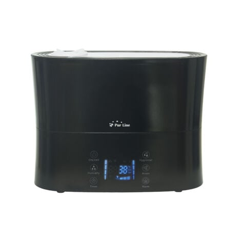Humidificateur à ultrasons à vapeur chaude ou tiède pour 30 m²