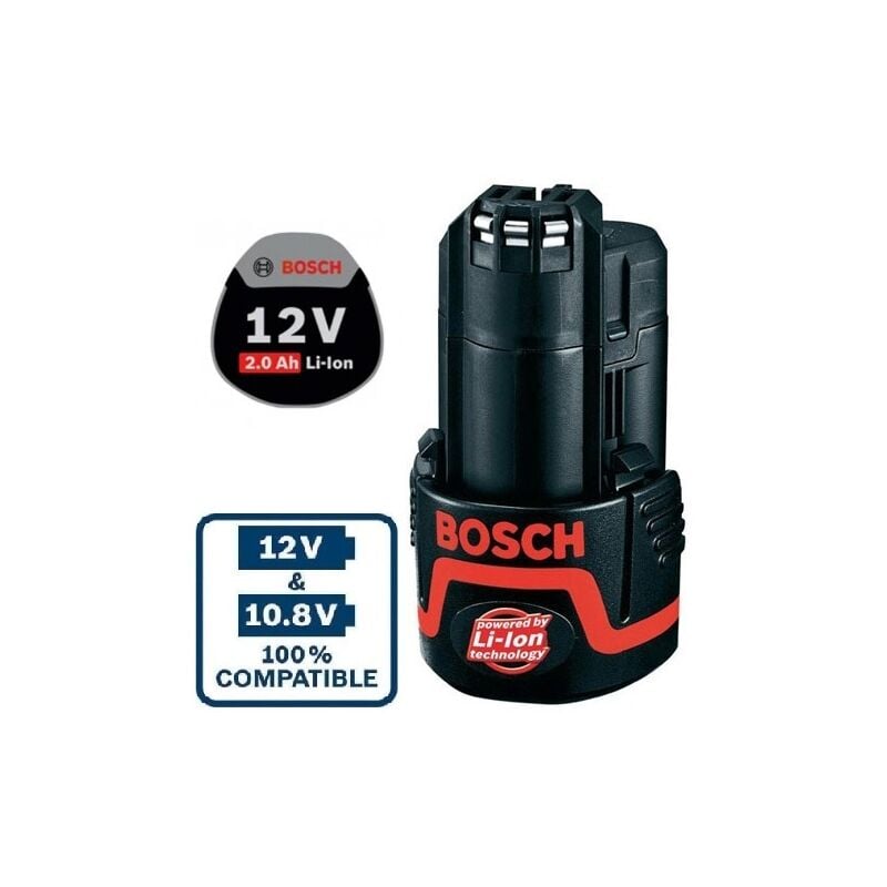 pack de 5) 4X Batterie & Chargeur AL1820CV de rechange Bosch 18V 5.0Ah  Lithium-Ion compatible avec GDR 18 V-LI MF, GDR 18-LI, GDS 18 V-LI, GDS 18V-LI  HT, GKS 18 V-LI GSA