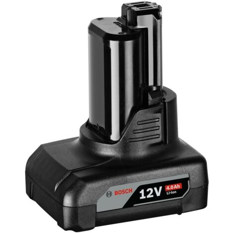 Batterie GBA 12V 4,0Ah Lithium-Ion – Compatible outils Bosch 12V/10,8V – Résistante aux chutes – Idéale pour chantiers humides - 1600Z0002Y (1/7)