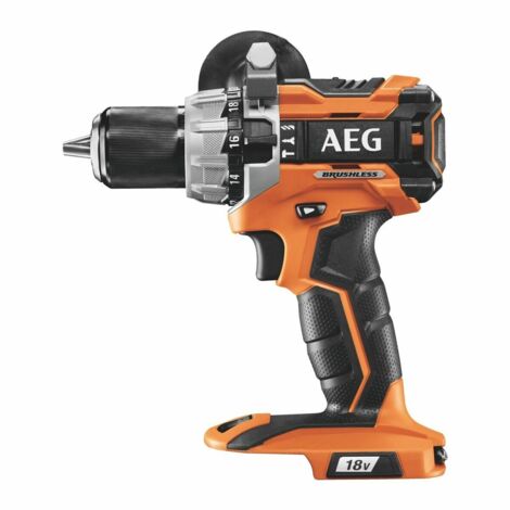 AEG - Perceuse à percussion à batterie 18V sans batterie ni chargeur - BSB18C2BL-0