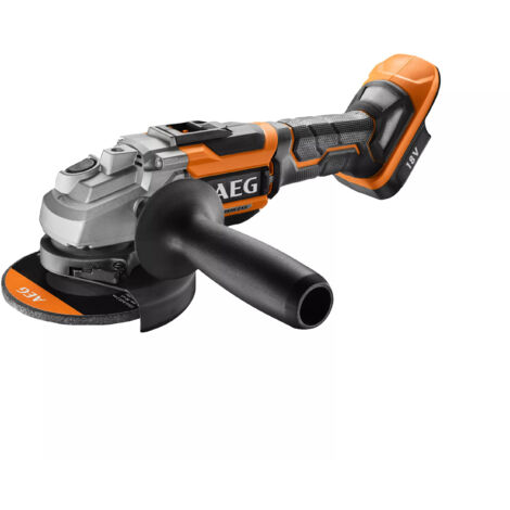 AEG – Meuleuse d'angle 125mm 18V li-ion Brushless – Moteur sans charbon – Vitesse 11000tr/min – Capot de protection et poignée latérale (1/8)