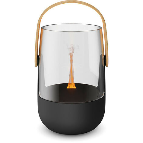 Diffuseur d'huiles essentielles – Vapeur froide par ultrasons – Arrêt automatique – Pour surfaces jusqu'à 15 m² – Effet flamme Amber Light™ – Stadler Form (1/5)