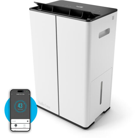 Déshumidificateur Aeocky 12L/jour - Compresseur Intelligent, Hygrostat, Tuyau De Vidange - 10