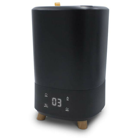 Humidificateur SOLNAN Noir air&me, Humidificateur à Vapeur froide par ultrasons d'une puissance de 0.28 L/heure (1/5)
