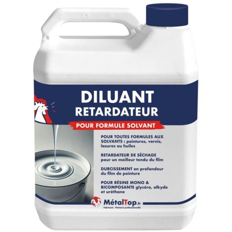 Diluant Retardateur - 20 L    - Incolore - Metaltop