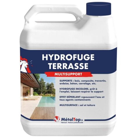 Hydrofuge Terrasse - 5 L    - Incolore - Metaltop