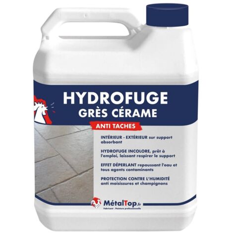 Hydrofuge Gres Cerame - 20 L - Incolore - Metaltop