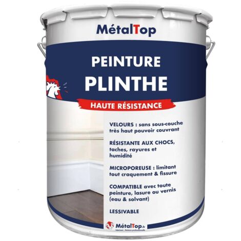 Peinture Plinthe - Pot 1 L - 5001 - Bleu vert - Metaltop (1/5)