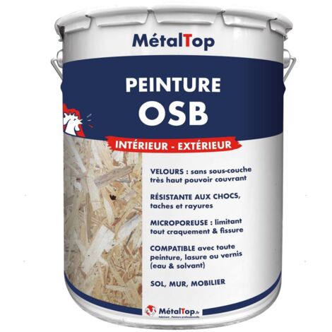 Peinture Osb - Pot 1 L - 4002 - Violet rouge - Metaltop