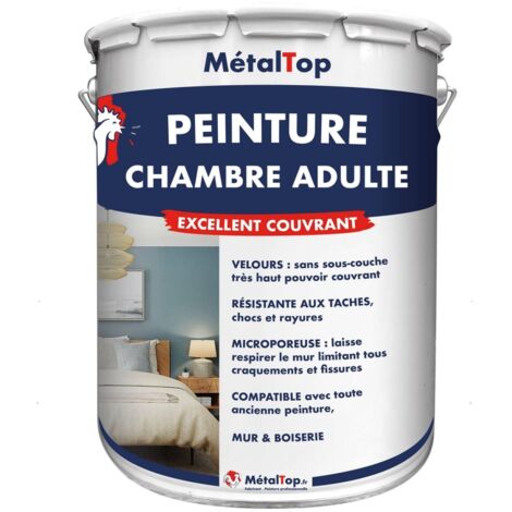 Peinture Chambre Adulte - Pot 1 L    - 1018 - Jaune zinc - Metaltop (1/5)