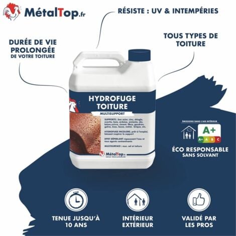 Hydrofuge Toiture - Pot 20 L    - Incolore - Metaltop