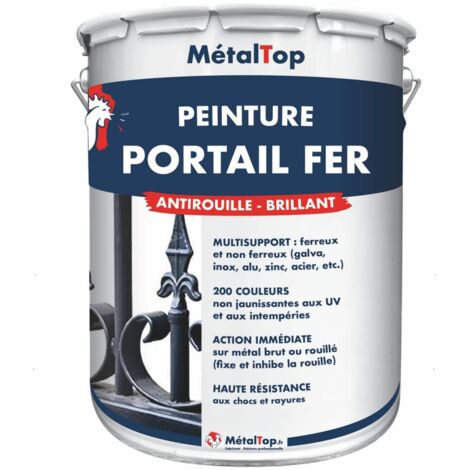 Peinture Portail Fer - Pot 1 L - 1011 - Beige brun - Metaltop