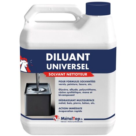 Diluant Universel - 60 L    - Incolore - Metaltop