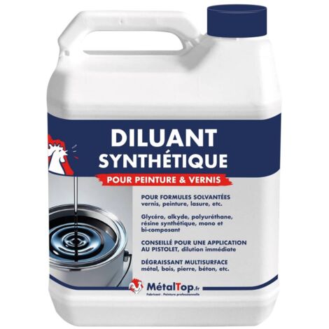 Diluant Synthetique - 20 L - Incolore - Metaltop