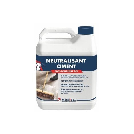 Neutralisant Ciment - 5 L    - Incolore - Metaltop