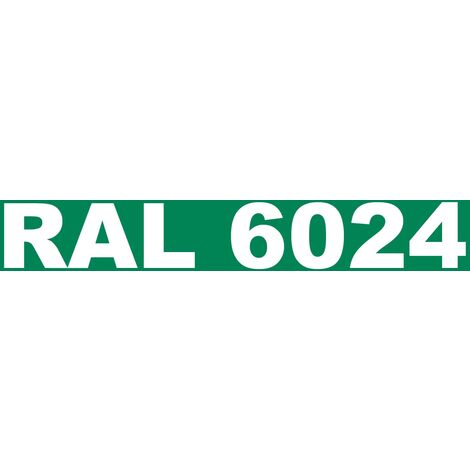 Peinture Portail Fer - 0.4 L - Bombe 400 mL    - 6024 - Vert signalisation - Metaltop