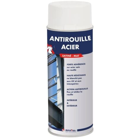 Antirouille Acier - 0.4 L - Bombe 400 mL    - 7016 - Gris anthracite - Metaltop