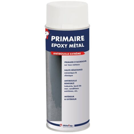 Primaire Epoxy Metal - 0.4 L - Bombe 400 mL - 7040 - Gris fenêtre - Metaltop (1/5)