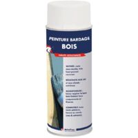 Peinture Bardage Bois - 0.4 L - Bombe 400 mL - 5007 - Bleu brillant - Metaltop