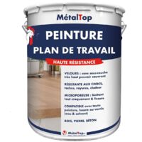 Peinture Plan De Travail - Pot 15 L - 7015 - Gris ardoise - Metaltop