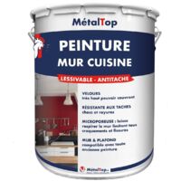 Peinture Mur Cuisine - Pot 15 L - 6029 - Vert menthe - Metaltop