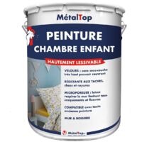 Peinture Chambre Enfant - Pot 1 L - 4008 - Violet de sécurité - Metaltop