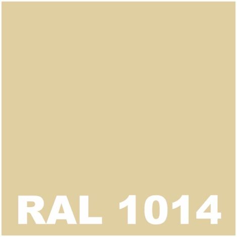 Peinture Ravalement -  5 L   - Codeve Bois - RAL 1014 - Ivoire - Pour La Protection De Votre Façade, Mur, Béton, Crépi Ou Enduit.