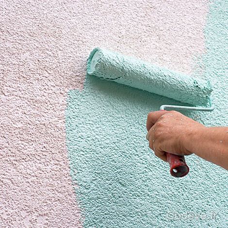 Peinture Ravalement -  5 L   - Codeve Bois - RAL 1014 - Ivoire - Pour La Protection De Votre Façade, Mur, Béton, Crépi Ou Enduit.