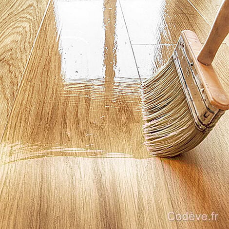 Vitrificateur Parquet -  5 L   - Codeve Bois - Pour La Protection De Votre Parquet, Plancher Ou Sol En Bois.