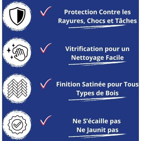 Vitrificateur Escalier -  5 L   - Codeve Bois - Pour La Protection D'un Escalier En Chêne, Sapin, Hêtre Ou Frêne.