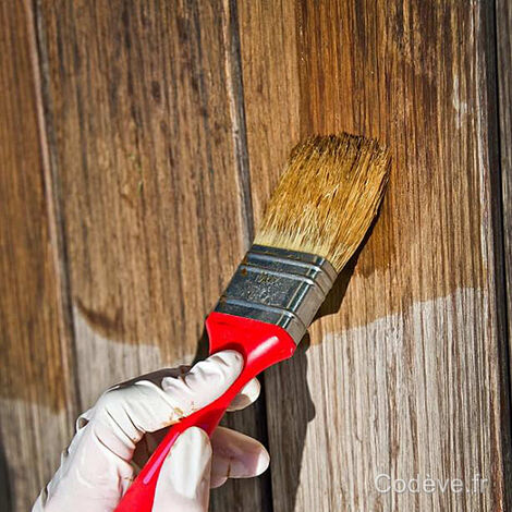 Rénovateur bois Broszio Tools 4 en 1 | Vernis bois 500 ml | Peinture bois  extérieur intérieur | Ravive bois meuble parquet