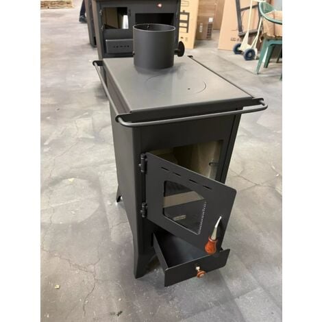 Kaminofen Ofen Herd Stahl Top Kraftstoff Prity Mini SP BImSchVII 5.2 kw
