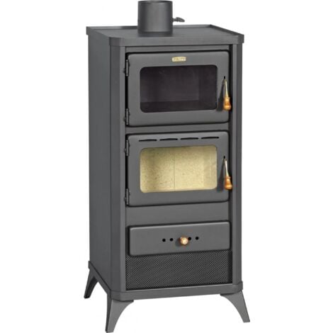 EEK A -Holzbeheizter Ofen Ofen Ofen Kochen Herd Kocher Kamin 12.1 kw Prity FME