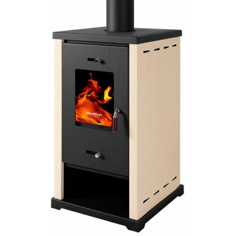 ЕЕК А+ Kaminofen Prometey Mini Eco Ivory 5.0 kW