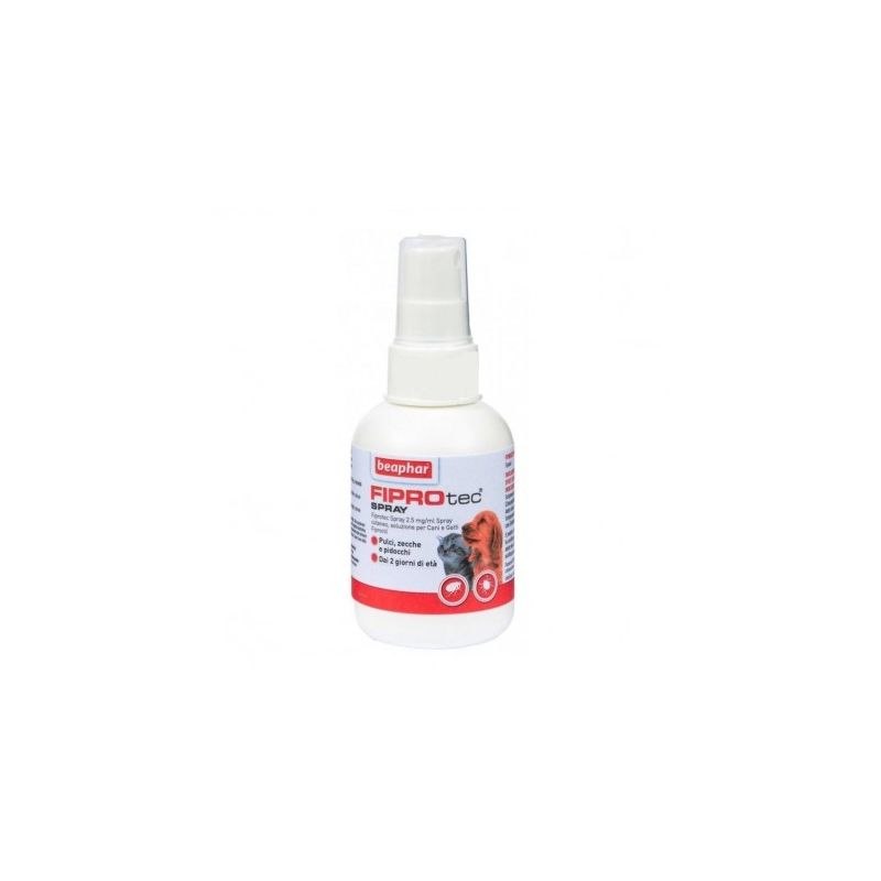 Beaphar Fiprotec Spray antiparassitario 100ml per cane e gatto