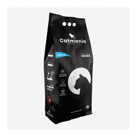Catmania Carbon effect lettiera igienica carboni attivi 10 litri per gatti