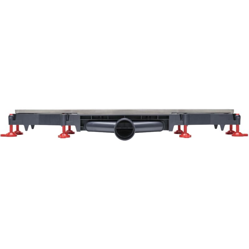Bonde de douche SLIM+ extraplate H40 avec dôme ABS chromé - WIRQUIN - 30723392 - Bricolage