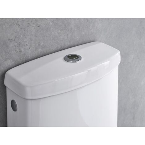 Wirquin 50719184 Mécanisme de chasse d'eau pour WC suspendu, rouge et