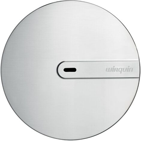 Dôme 118 mm en ABS pour évacuation bonde de douche Slim+ Wirquin Wirquin 30723383, chromé